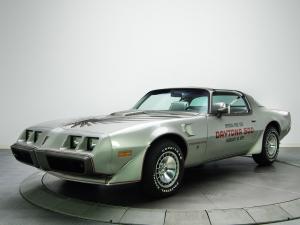 Pontiac Firebird Trans Am T/A 6.6 RPO L78 10th Anniversary Daytona 500 Pace Car 1979 года